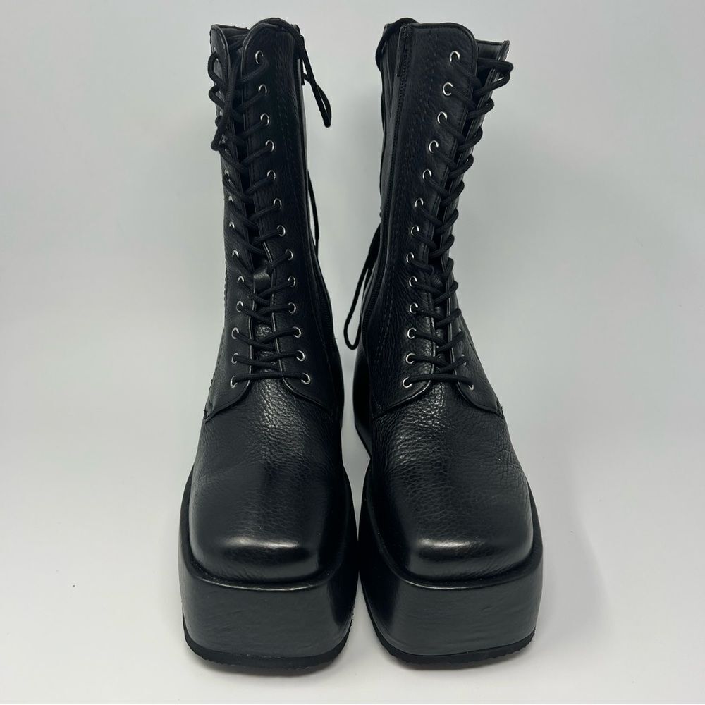 Free People Black Platform Boots - Picture 6 of 11